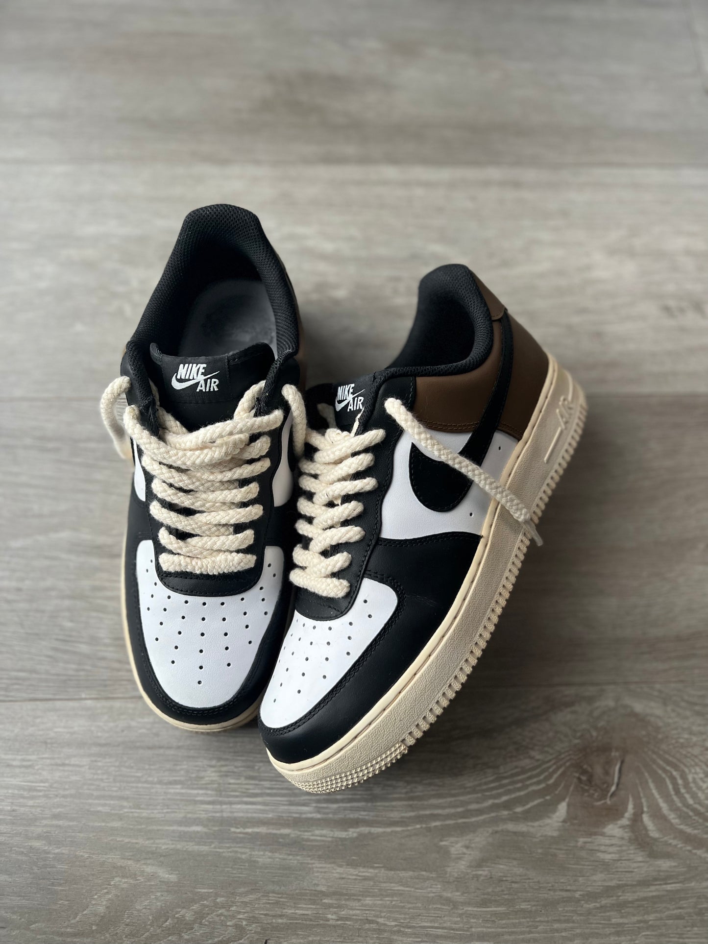 Beige Rope Shoelaces