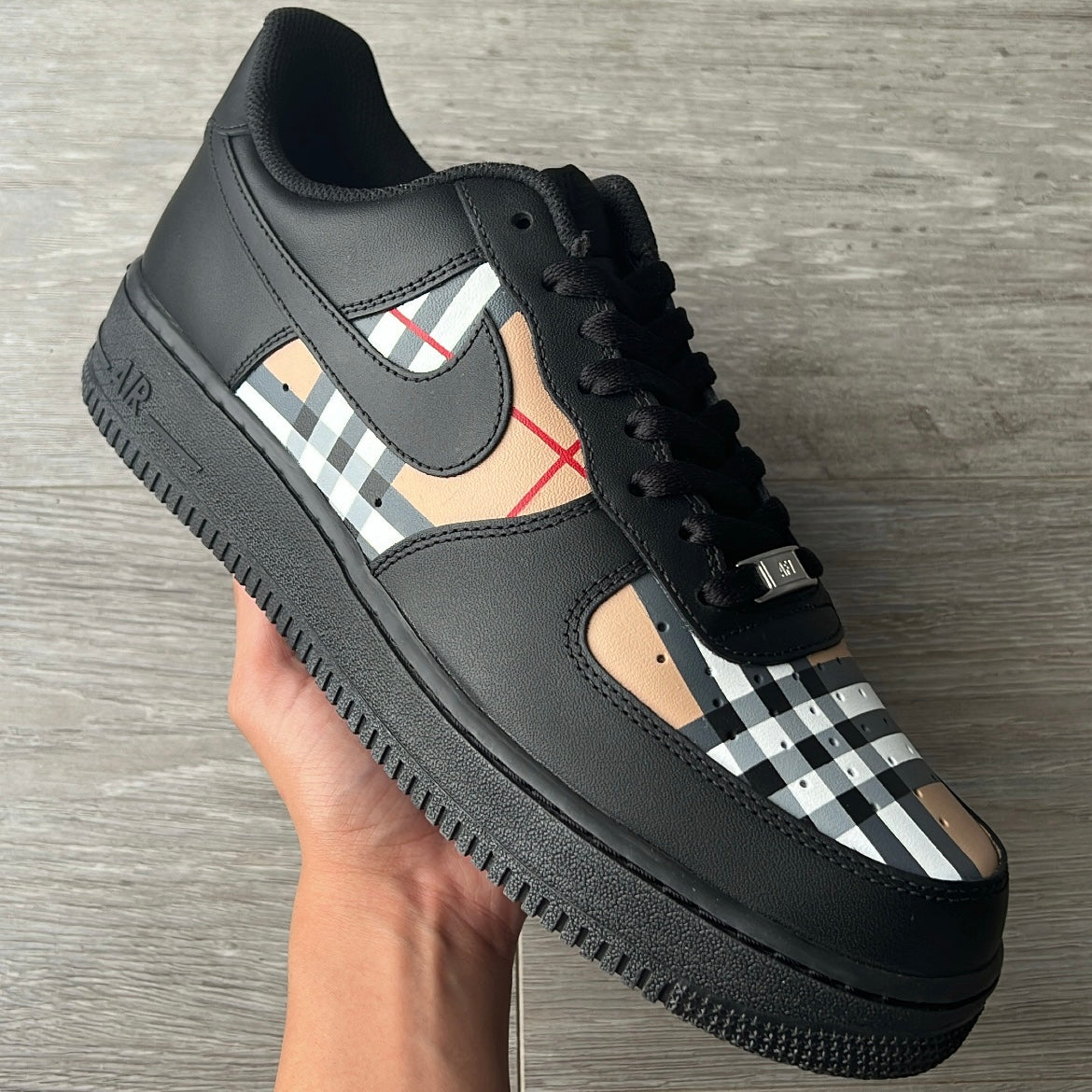 Burberry x Black AF1