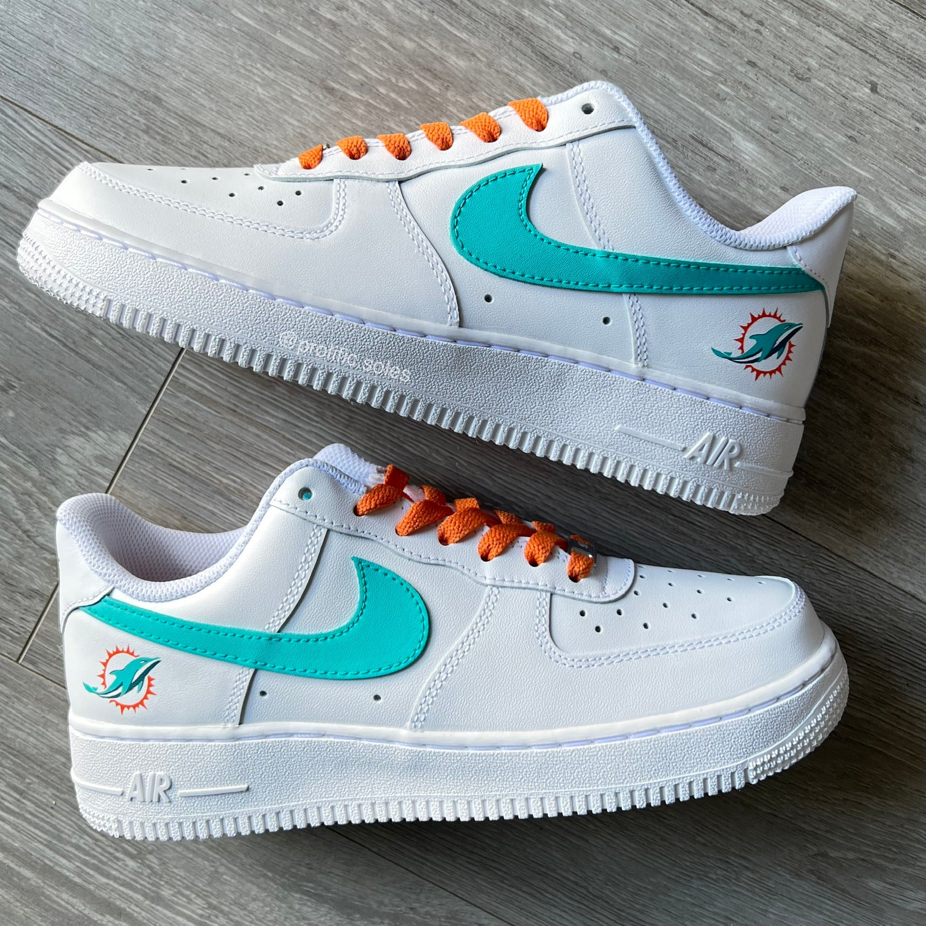 Miami Dolphins x AF1 – PROLIFIC SOLES