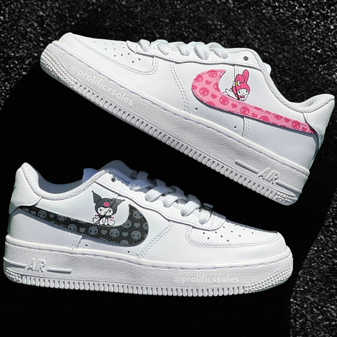 Kuromi x My Melody AF1