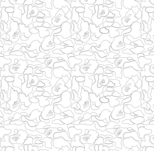 Bape Camo Stencil Sheet