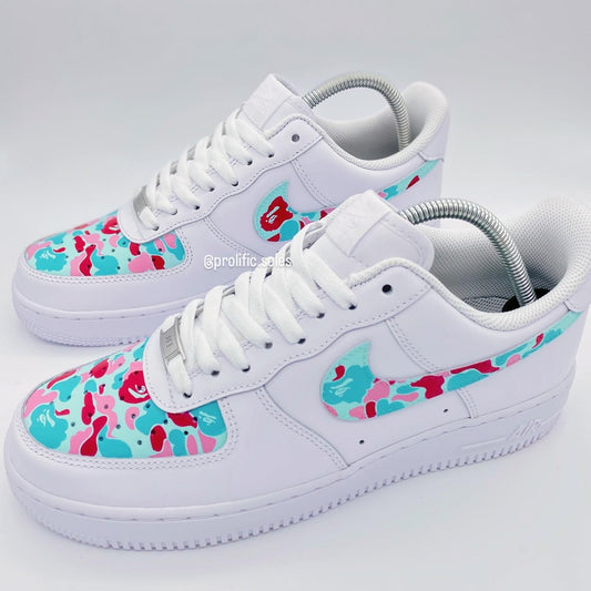 Miami Bape Camo x AF1