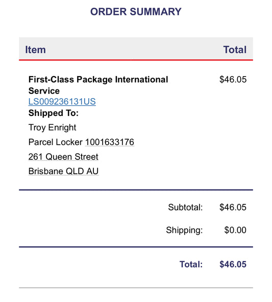 International Shipping Labels