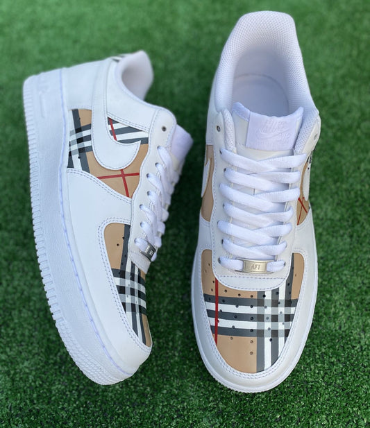 Burberry x White AF1